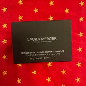 laura mercier Translucent Loose Setting Powder — Black Compact